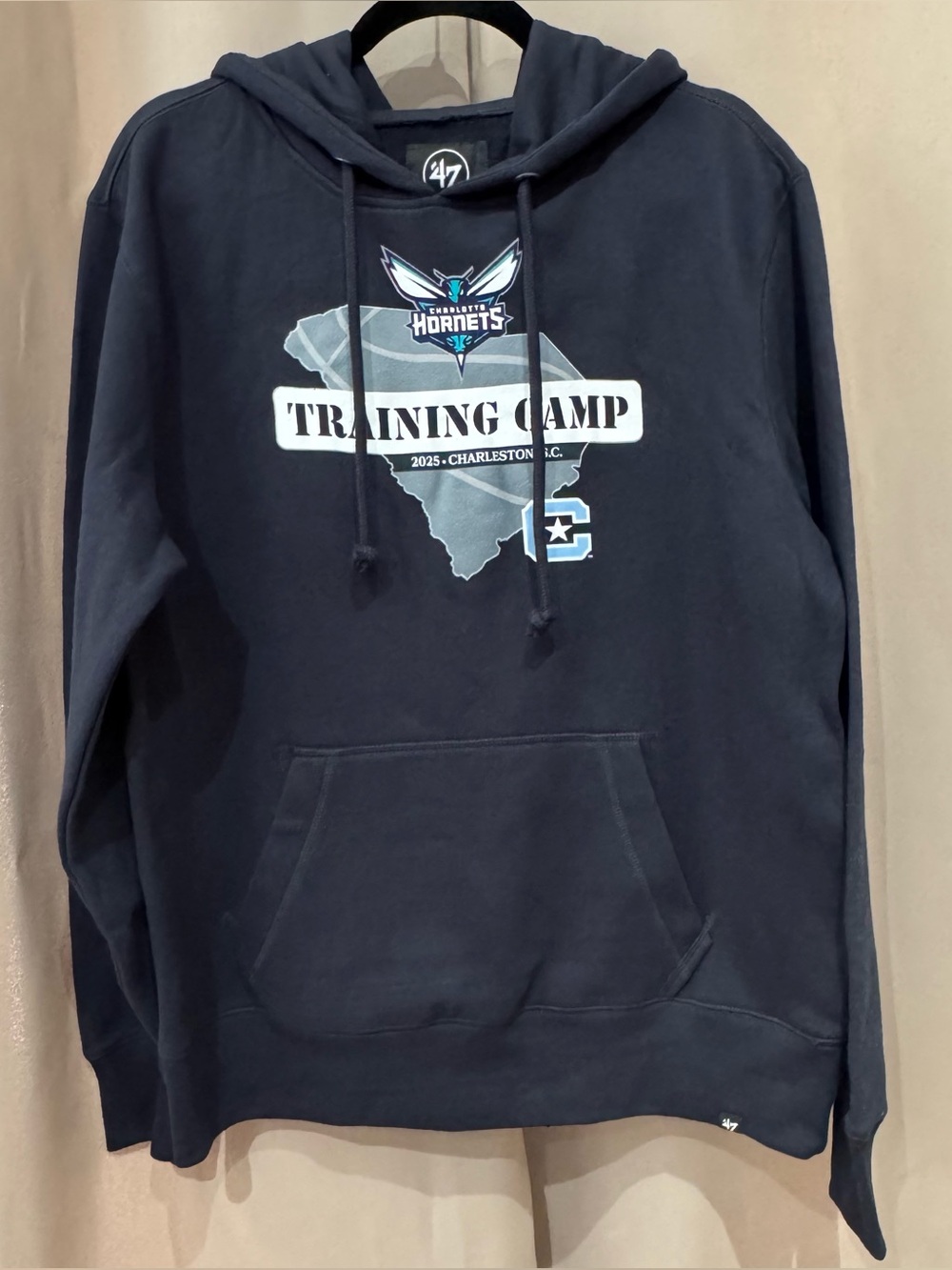 47 Brand, Charlotte Hornets & Citadel Team Hoodie/Training Camp